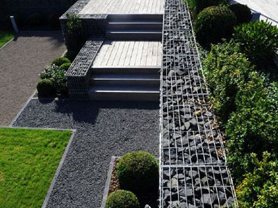 電焊石籠網園林工程案例