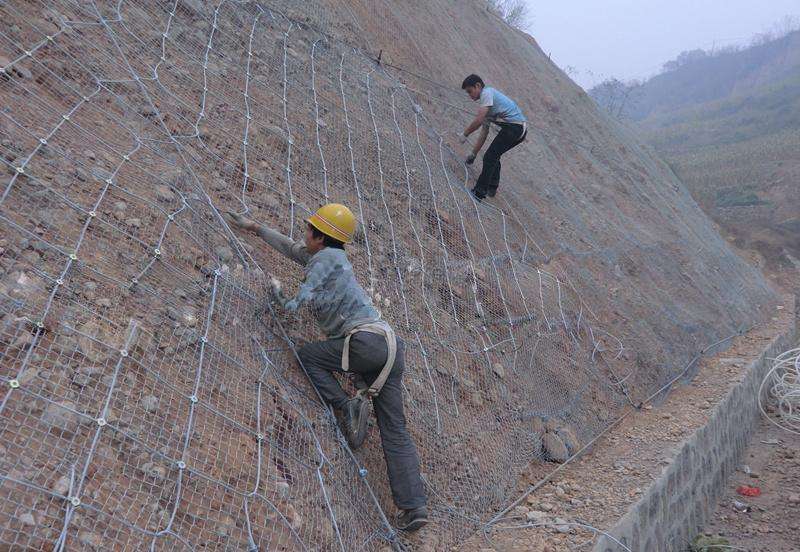 邊坡落石防護網的質量辨別方法