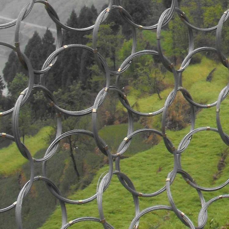 被動邊坡落石防護網的施工要求